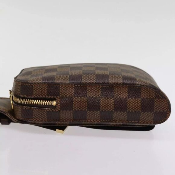 LOUIS VUITTON Damier Ebene Geronimos Shoulder Bag N51994 LV Auth - Picture 13 of 16